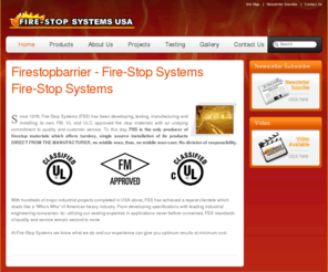 fire-stopsystems.com: Firestopbarrier - Fire-Stop Systems
Fire-Stop Systems USA provides high quality firestop systems to avoid fire damage at your facility.