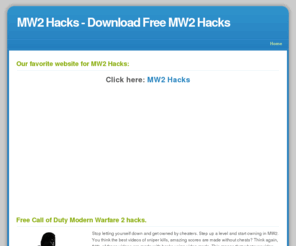mw2hacks.info: MW2 Hacks - Download Free MW2 Hacks - Home
MW2 Hacks free download