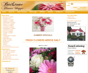 shirleyflorist.com: Bailstone Flowers | Center Moriches, East Moriches, NEW YORK
Large inventory of fresh flowers Tropicals Plants European/dish gardens Contemporary and traditional arrangements High-style floral arrangements Silk arrangements , Weddings Funeral designs Extensive gift line Gourmet and fruit Baskets.