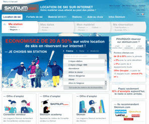 skimium.com: Location ski pas cher, location de ski, Skimium, Decathlon
Location de ski de -20% à -50% moins cher avec Skimium partenaire de Décathlon. La location de skis s’effectue en ligne et le matériel est préparé directement en station avec une réduction de 20% à 50% selon les cas. Location dans les plus grandes stations de ski : location ski Belle Plagne,  location ski Champagny en Vanoise,  location ski Les Arcs,  location ski Les Menuires,  location ski Les Saisies,  location ski Praloup,  location ski Val Thorens.