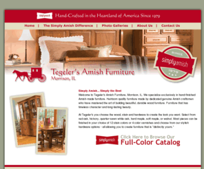 tegeleramishfurniture.com: Tegeler's Amish Furniture
