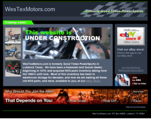 westexmotors.com: default.htm
WesTexMotors.com Under Construction