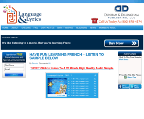 languageandlyrics.com: Language and Lyrics | Learn French Online
