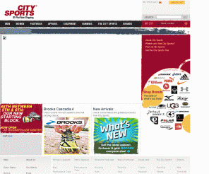 citysports.com: City Sports - Running, Training, Tennis, Yoga and More
City Sports offers the latest in athletic performance apparel, shoes, and accessories.  Shop online to find top brand names and everything you need from The North Face, Nike, Garmin, Craft, Asics, and more!