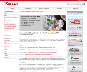 fastlaneus.com: Authorized Cisco, NetApp Training Courses, CISM, CISSP, VMware Boot Camp, Certification - Fast Lane
advanced IT training, including VMware, IBM, Ubuntu, CISM, CISSP, and more. Authorized Cisco training certification and sole NetApp training partner.