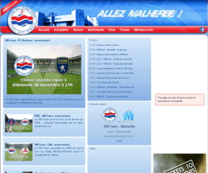 smcaen.com: SMCaen.com • Site non officiel du SM Caen - Le site n°1 des supporters du Stade Malherbe de Caen !
SMCaen.com, le site non officiel des supporters du Stade Malherbe de Caen