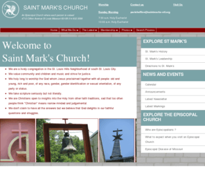 stmarks-stl.org: St. Mark's Episcopal in St. Louis
Things Parishioners Need