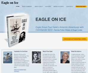 eagleonice.net: Paul Siple's Antarctic Adventures with Commander Byrd
 | 

Eagle on Ice
Eagle on ice