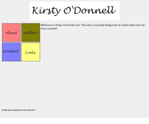 kirstyodonnell.com: Kirsty O'Donnell.com
