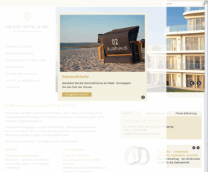 kurhausahrenshoop.com: Grand Hotel auf dem Darß - Kurhaus Ahrenshoop - Hotel, Gourmet-Restaurant, SPA
