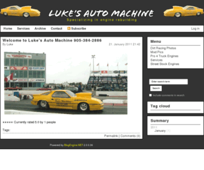 lukesracingengines.com: Luke's Auto Machine 905-384-2886 | Specializing in engine rebuilding
Specializing in engine rebuilding