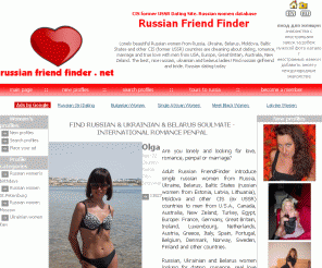 Russian Brides Sites Friendfinder 109