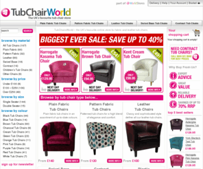tubchairworld.co.uk: Tub Chairs - The UK’s No 1 Tub Chair Store
TubChairWorld is a UK based tub chair store selling a wide range of tub chairs including fabric tub chairs, leather tub chairs, suede tub chairs, plastic tub chairs, single seater tub chairs, double seater tub chairs and more.