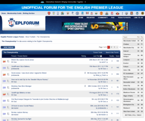 championshipforums.com: The Championship - English Premier League Forum
The Championship - For discussion relating to the English Championship.