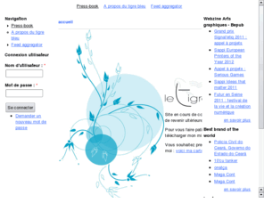 letigrebleu.fr: Le tigre bleu
Le tigre bleu - graphiste indpendant, illustration, webdesign