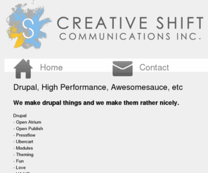 creativeshiftcommunications.com: CREATIVE SHIFT COMMUNICATIONS INC. | Creating sustainability on the web
