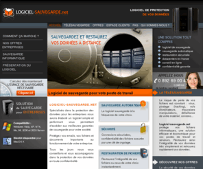 logiciel-sauvegarde.net: Logiciel de sauvegarde  Logiciel-sauvegarde.net
Logiciel-sauvegarde.net est un logiciel de sauvegarde informatique. Logiciel-sauvegarde.net sauvegarde automatiquement l'ensemble de vos fichiers et documents informatiques.