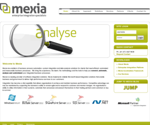 mexiaconsulting.com: Mexia - Enterprise Integration Specialists
Mexia is a leading provider of software integration solutions. Mexia implements reliable Microsoft-based integration solutions that enable business and government to deliver high-performance services to our customers.