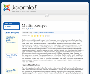 muffinrecipes.info: Muffin Recipes
Best selection of delicious and easy to bake muffin recipes. Sweet muffins, savory muffins, chocolate chip muffins, vegetable muffins, all recipes include detailed cooking instructions and baking tips.