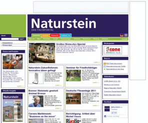 natursteineonline.com: Zeitschrift - Natursteinonline.de - Natursteindatenbank, Firmenverzeichnis, News, Newsletter
Zeitschrift für die Natursteinbranche mit großer Natursteindatenbank, Firmenverzeichnis und Nachrichten aus der Steinbranche