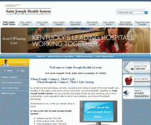 saintjosephhealthcare.org: Saint Joseph Health System
