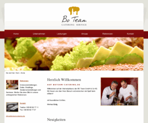 boteam-catering.com: Bo-Team Catering GmbH & Co KG:  Home
Globale Seitenbeschreibung