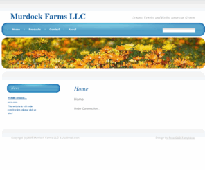 murdockfarms.org: Murdock Farms LLC - Organic Veggies and Herbs, American Grown
