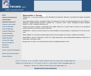 tecsegperu.com: .: TECSEG S.A.C. :.
