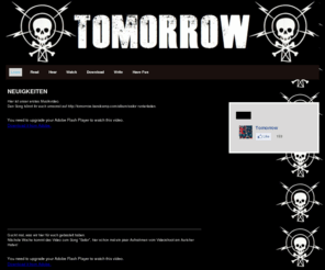 tomorrowtheband.com: Tomorrow - Tomorrow
Tomorrow aus Aurich mit Matthias Doden und Jörg Harms