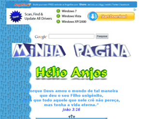 helioanjos.com: Pagina Do Helio Anjos e Estudos
Estudos biblicos, testemunhos, curiosodades e album pessoal, para honra e gloria de Jesus Cristo.