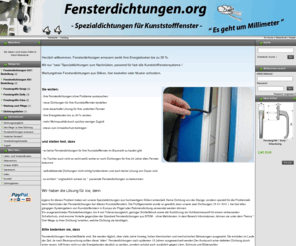 begehbarer-kleiderschrank.org: Universal - Fensterdichtungen für alle Kunststofffenstersysteme
Spezial - Fensterdichtungen für Kunststofffenster-Fenster abdichten - Fenster undicht - Fensterdichtungen erneuern