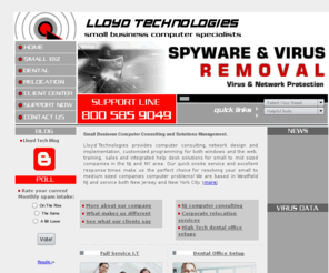 lloydtechnologies.com: Lloyd Technologies - NJ Computer Consulting for Small Businesse, Dental Office Consulting and Architects. Onsite Computer Help in NJ. Computer Disconnect, Relocation and Reconnect
Small business computer repair and consulting keeps your business running like a fortune 500 but without the expense