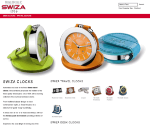 swizaclocks.co.uk: Luxury Travel Clocks from Swiza Clocks
Buy luxury travel and desk clocks online, direct from Swiza Clocks, authorised stockists of the complete Swiza range in the UK.