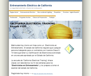 entrenamientoelectricodecalifornia.com: Entrenamiento Elctrico de California
