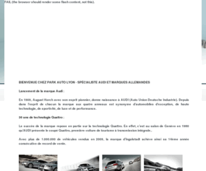 parkautolyon.com: Park Auto Lyon - Véhicules de marques allemandes - German brands cars
