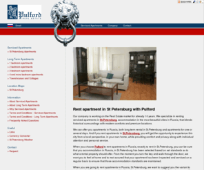 pulford.com: Serviced (Rent) Apartments st Petersburg | Russia Accommodation | Long term rental in st Petersburg | St Petersburg Rental - Pulford Real Estate
Real Estate Services and Accommodation in St.Petersburg, Russia Since 1993. 