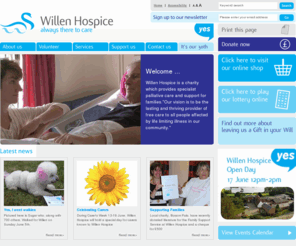 willen-hospice.com: Willen Hospice homepage
Hospice, Milton Keynes, Buckinghamshire providing specialist palliative care