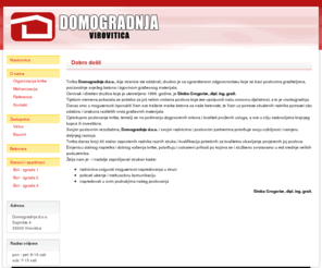 domogradnja.com: Domogradnja d.o.o. Virovitica
Domogradnja d.o.o. Virovitica