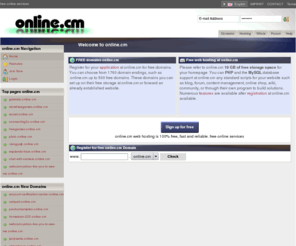 online.cm: online.cm - free online services
online.cm - free online services
