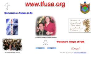 tfusa.org: Templo de Fe
Iglesia evangelica de Dios