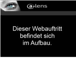 a-lens.com: A-LENS.COM Webauftritt
Hier entsteht der Webauftritt von A-Lens