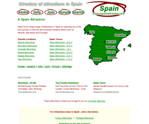 aspainattraction.com: A Spain Attraction - Spain's leading online attraction directory
A Spain Attraction is the premier attraction directory for attractions in Spain