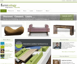 furnicology.com: Furnicology.com - Design Interiors...Responsibily | The Latest Eco-Furnishings Screened and Reviewed, For Designers By Designers
Furnicology.com - your marketplace for sustainable, green furniture, and interior products.