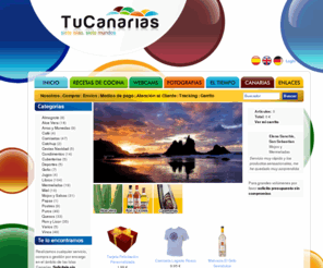 pejeverde.com: Comprar Productos Canarias: Puros, Aloe, Vinos, Quesos, Puros Boda, Ron, Ron Miel, Gofio, Mojos...
Tienda online de Productos de Canarias donde comprar Puros, Puros Boda, Aloe, Vinos, Quesos, Mojos, Gofio, Cestas Regalo, Ron, Licores, Ron Miel, Almogrote, Papas Arrugadas, Mermeladas, Miel. Entrega en mano en cualquier lugar del mundo