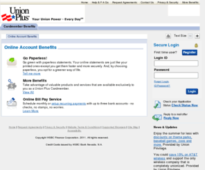 unionpluscard.com: Union Plus Credit Card Homepage
Union Plus Credit Card exclusively for working families. Explore the many reasons to apply today. Card features Triple-Plus Features. Apply today and get a competitive interest rate, balance transfers, strike payment protection, skip payment options and exclusive member rates and benefits.