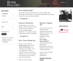 burskulubu.com: Burs Kulübü
Burs Kulübü, yardım amaçlı sivil oluşum.