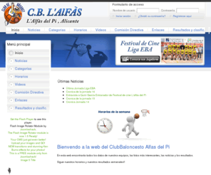 cbalfas.com: Bienvenidos al Club Bàsquet L'Alfàs
Joomla! - el motor de portales dinámicos y sistema de administración de contenidos