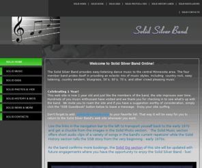 solidsilverband.com: Solid Silver Band
Solid Silver Band online home page