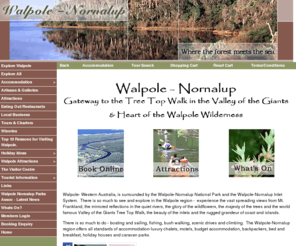 walpole.com.au: Walpole Nornalup Visitor Centre - Walpole Visitor centre for all your accomodation requirements when visiting the Walpole Wilderness
Walpole Visitor centre for all your accomodation requirements when visiting the Walpole Wilderness