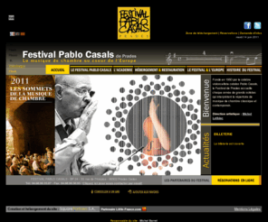 festival-prades.com: Festival Pablo Casals :  - La musique de Chambre au coeur de l'Europe
Festival Pablo Casals de Prades, La musique de chambre au coeur de l'Europe